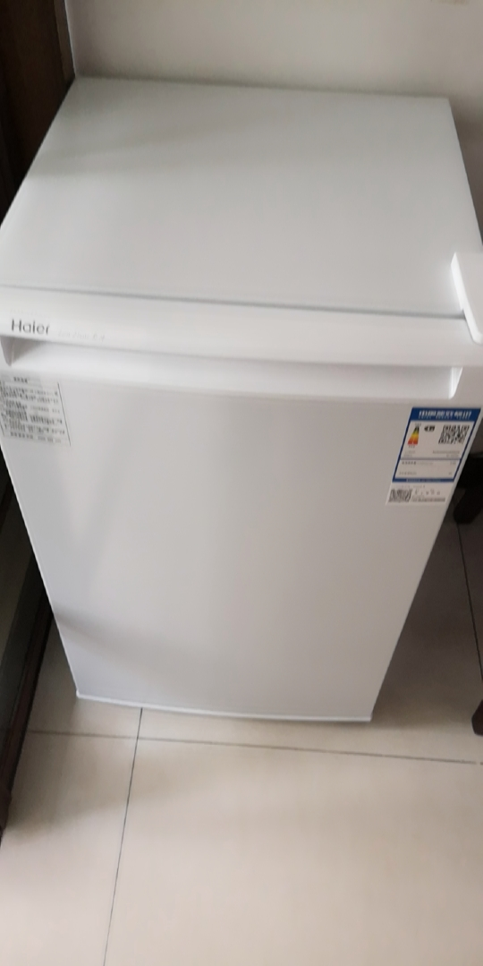 haier/海尔 bd-82dmw 冷柜 立式侧开门冰柜家用小型冷冻柜 迷你冷柜