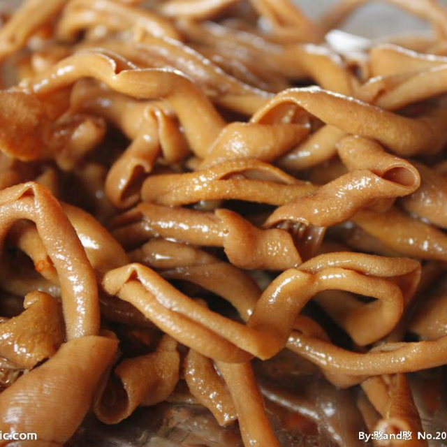 华英精切鸭肠鸭肠衣500g袋卤味火锅食材涮锅食材