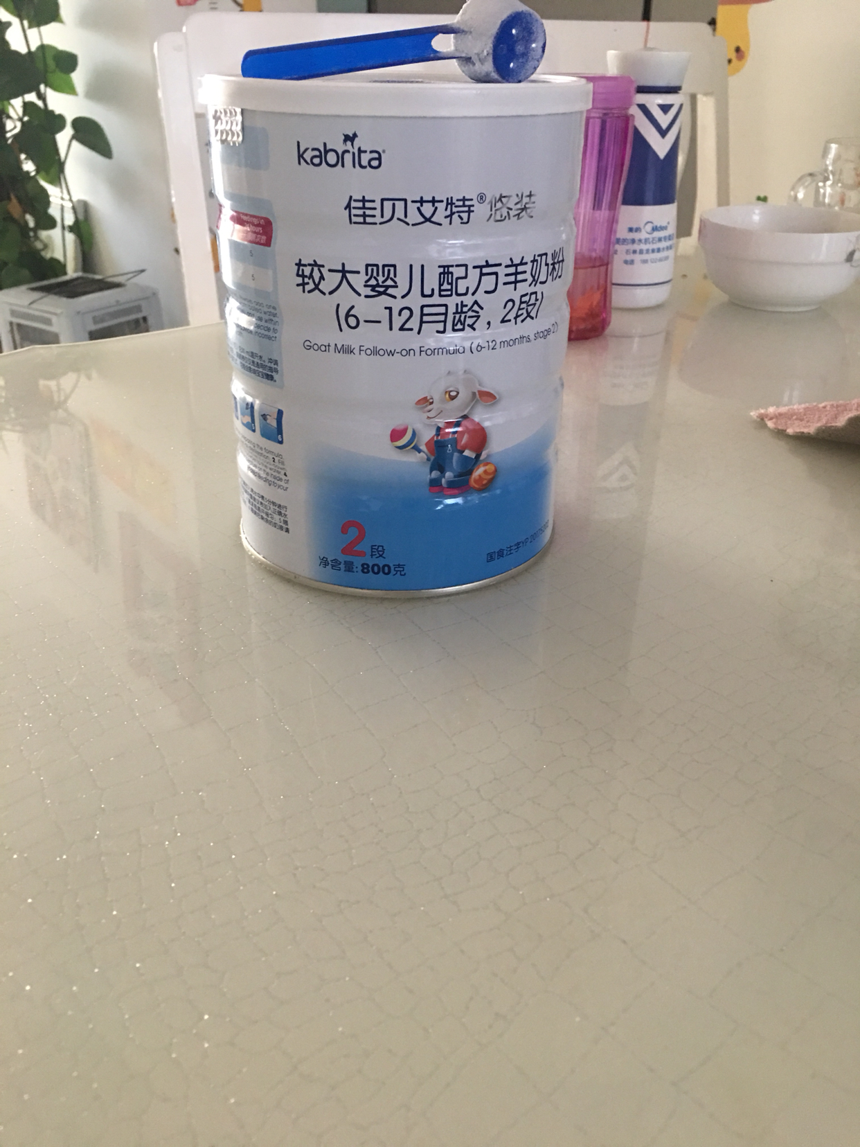 佳贝艾特(kabrita)悠装2段 较大婴儿配方羊奶粉段(6-12个月)800g 7
