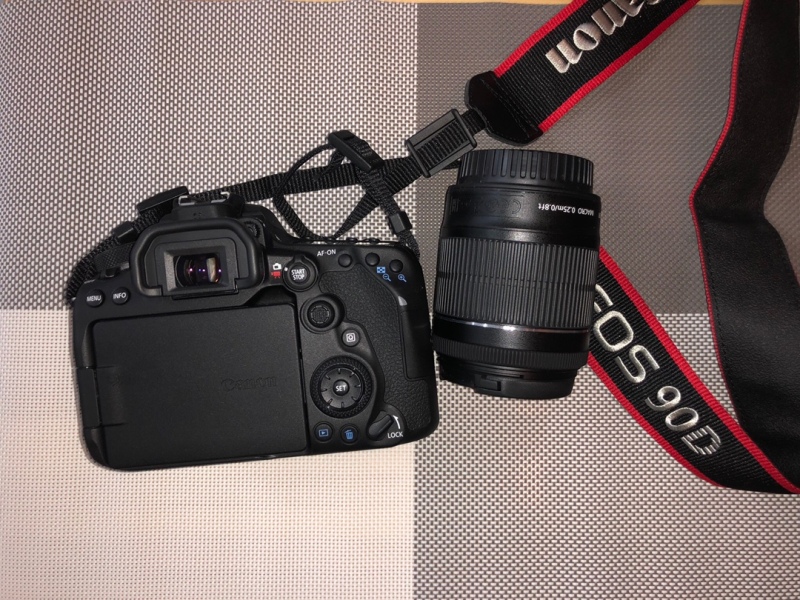 佳能(canon) eos 90d 中端数码单反相机 18-55 is 防抖镜头套装 3250