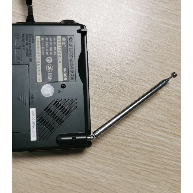 赠8节干电池德生收音机r909全波段便携式老人半导体广播高考四六级