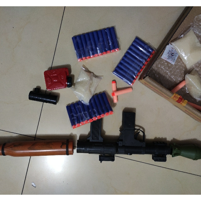 0特硬乳白色水弹7-8mm红色加强加韧加重吸水弹荧光弹夜光优质加硬水晶