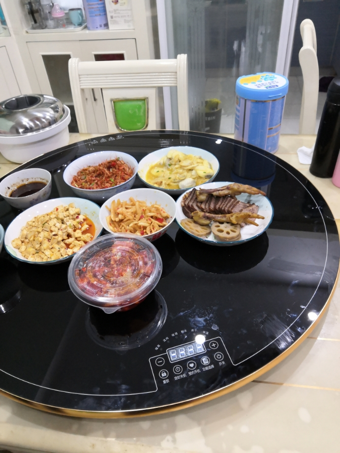 keyeon/凯易欧圆形饭菜保温板家用暖菜板热菜板保温板垫加热餐桌热菜