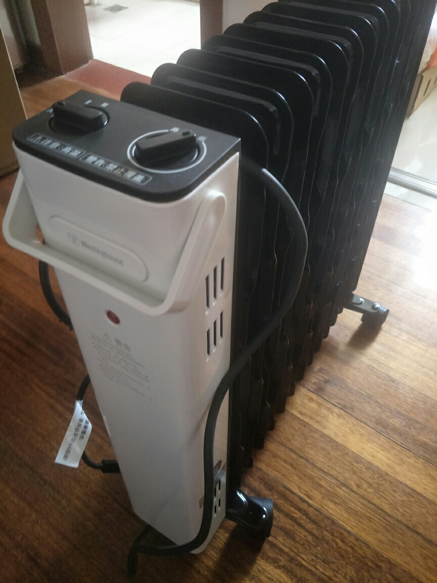 西屋(westinghouse)电热油汀wth-y25 家用取暖器 家用15片电油汀 取暖