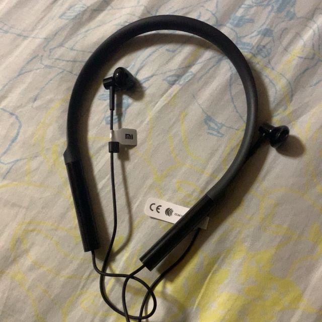 小米mi蓝牙项圈耳机青春版黑色