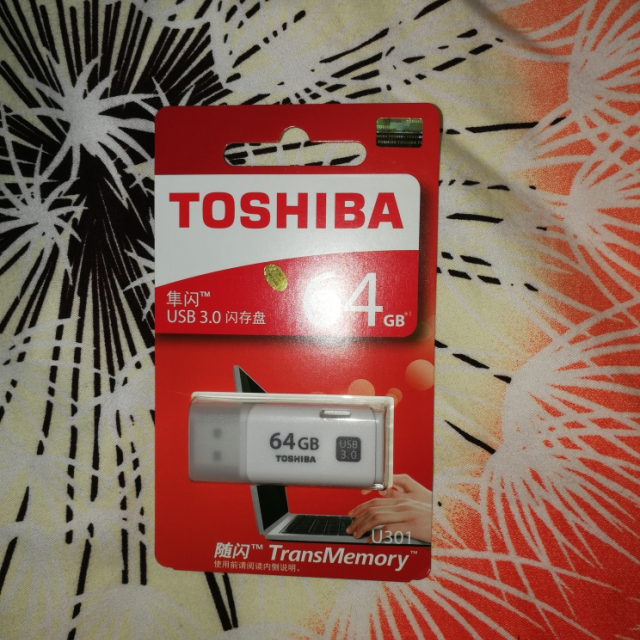 东芝(toshiba) u盘 隼闪3.0 u301闪存盘 64g优盘 usb3.