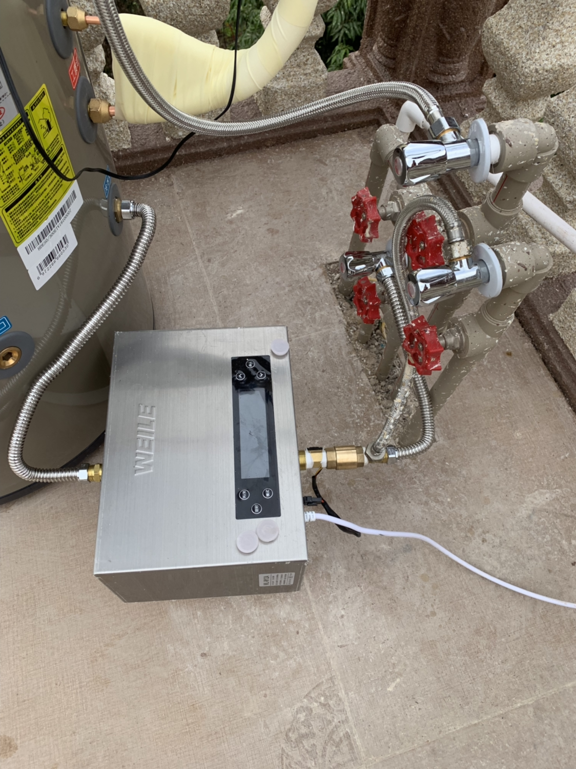 威乐回水器家用智能热水循环系统热水器循环泵回水泵热水回水系统w12a