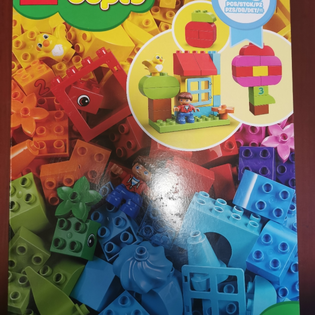 lego乐高duplo得宝系列我的自由创意趣玩箱10887积木玩具