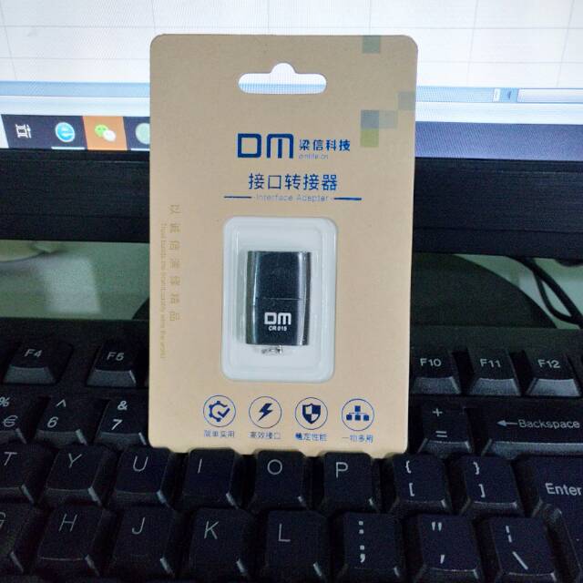 dm cr015系列 车载小型tf读卡器 tf内存卡转电脑汽车u盘内嵌式创意