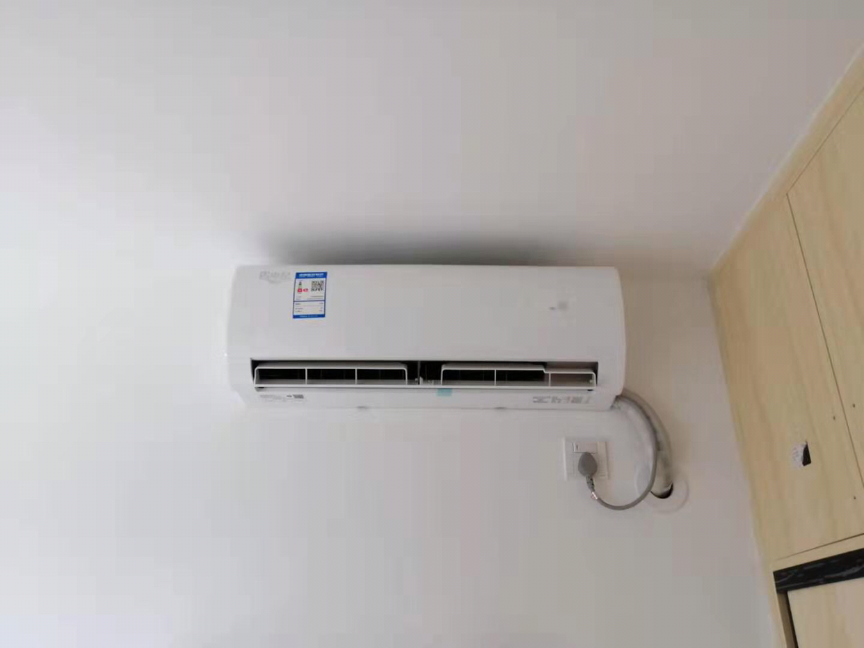 大1匹挂机省电星定频静音节能家用卧室冷暖壁挂式美的空调晒单图