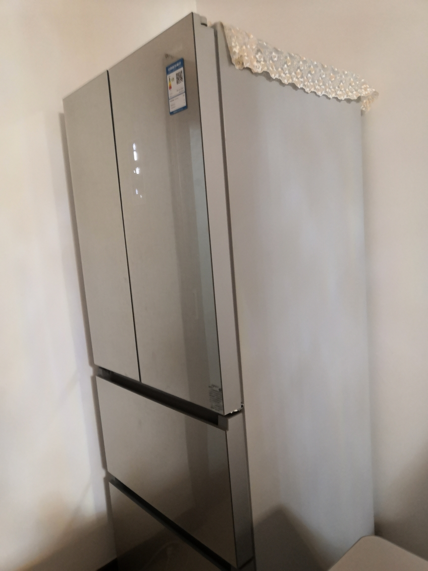 惠而浦(whirlpool)bcd-423wmgbw法式多门冰箱 风冷变频 玻璃面板晒单