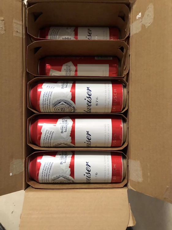 百威(budweiser)啤酒经典醇正550ml*15听整箱装啤酒苏宁自营国产啤酒