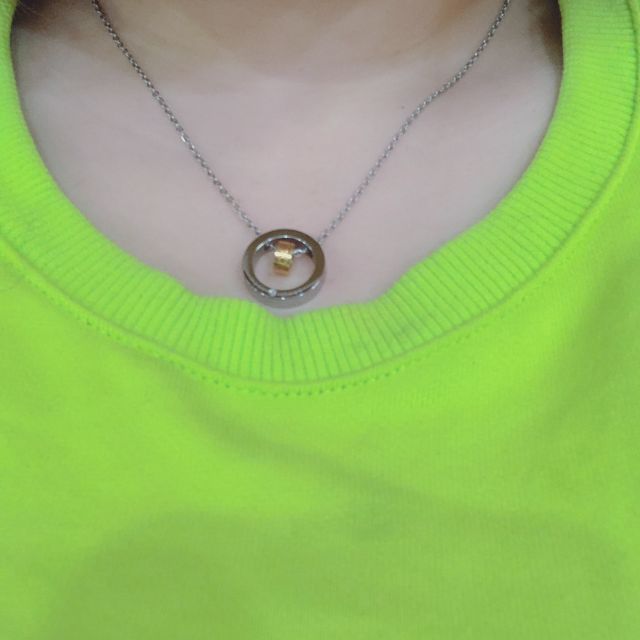 佐卡伊旋转的爱时尚钻石项链钻石项链