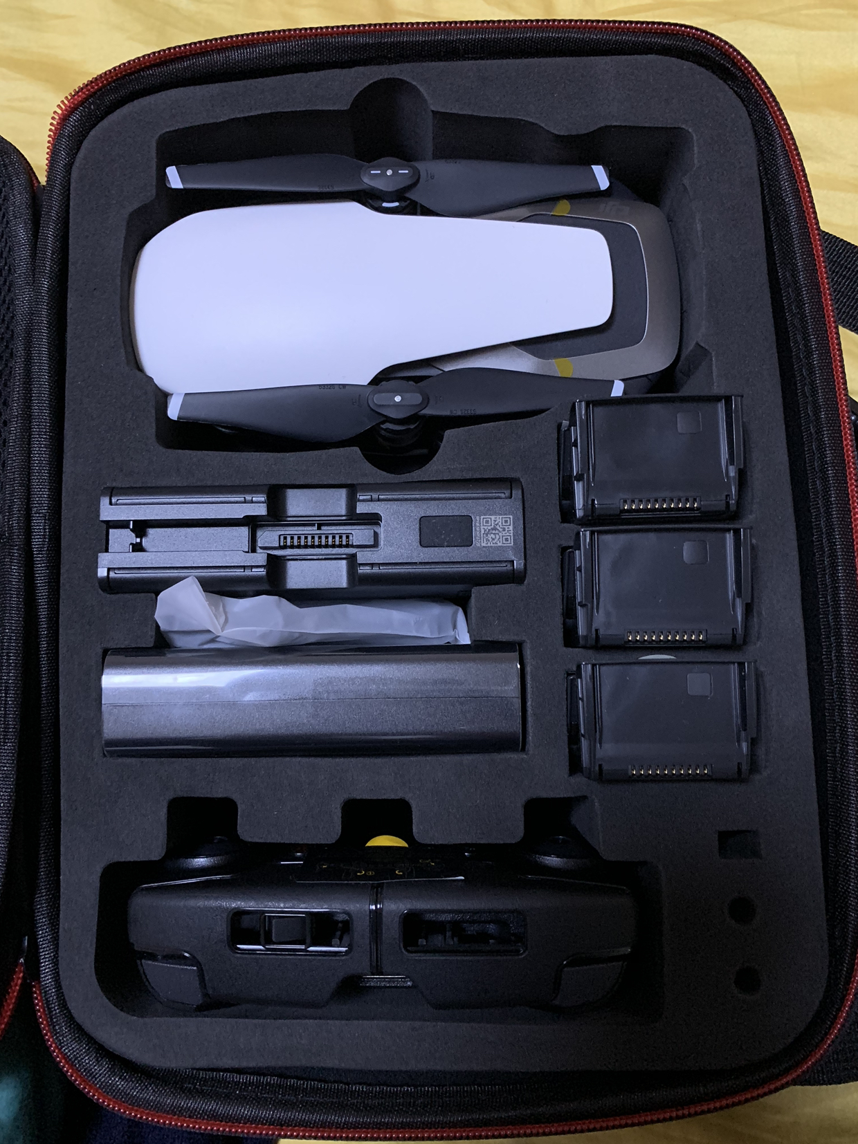 易科達大疆 御 dji mavic air 單肩包 pu斜紋 斜挎包 無人機手提箱