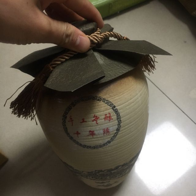 绍兴唐宋手工冬酿10年花雕酒1000ml单坛装绍兴黄酒