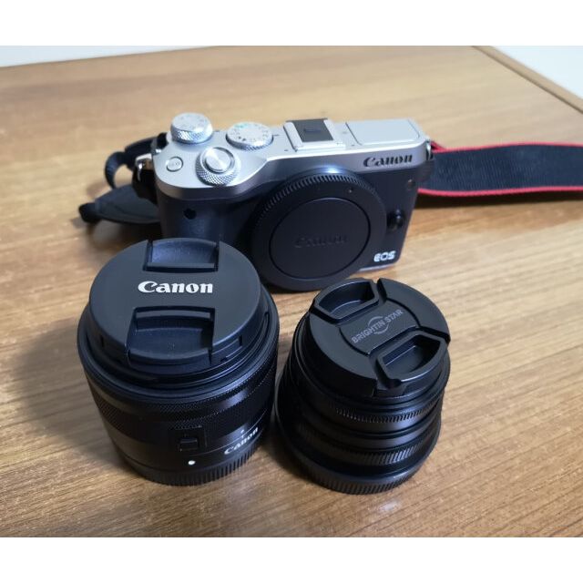 佳能(canon) eos m6 mark ii 微单数码相机/照相机15-45 is stm防抖单