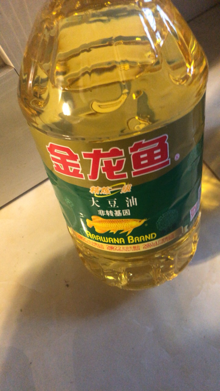 金龙鱼色拉油大豆油非转基因5l大桶清香粮油植物油大桶油年货礼物礼品