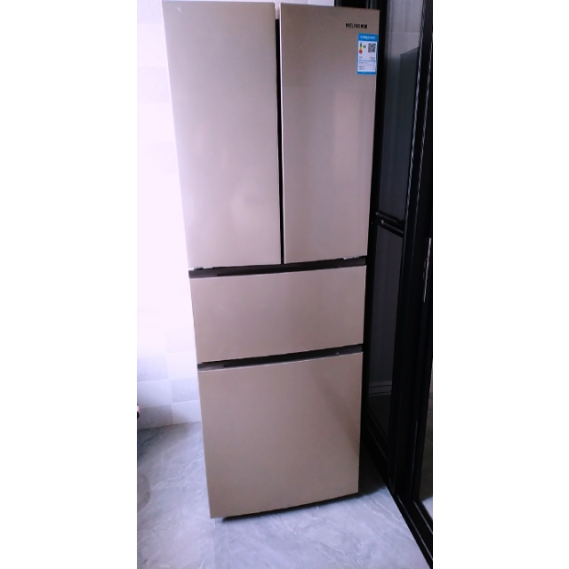 美菱melingbcd306wpcx306升多门四门变频风冷无霜节能静音家用电冰箱