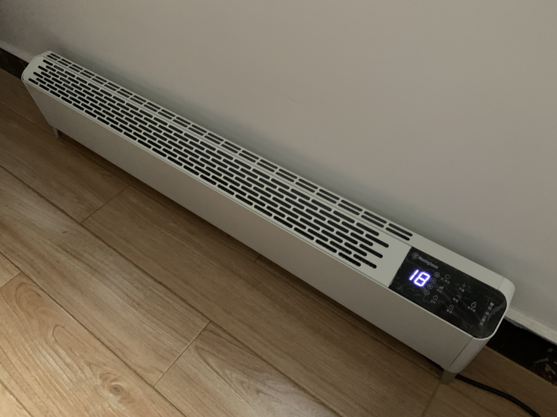 西屋(westinghouse)踢脚线取暖器wth-t5 离子群技术取暖器 电暖器