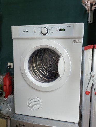 haier/海尔 6公斤 烘干机 干衣机滚筒式 排气式 全自动干衣机电子控温