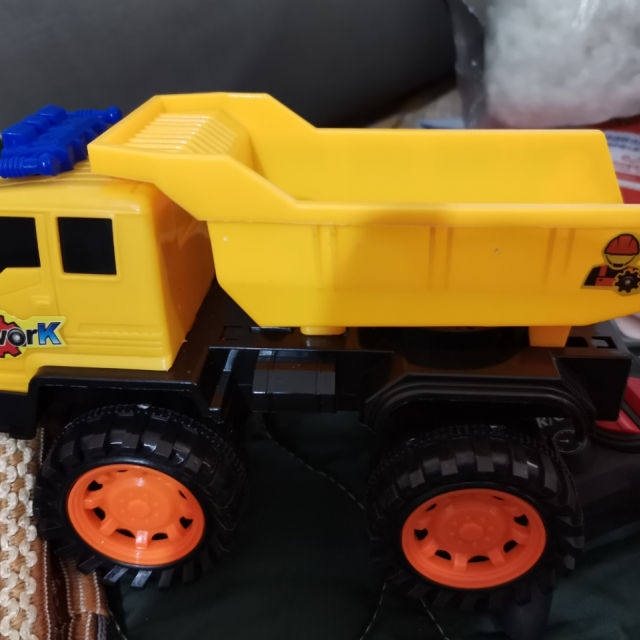 超大号翻斗车塑料玩具儿童玩具男孩6岁玩具车工程车翻斗车30814