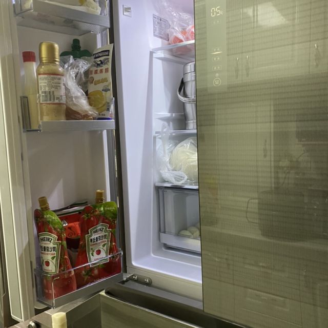 干湿分储 全区变温 bcd-349wdcv 布朗灰冰箱海尔冰箱一直是最专业