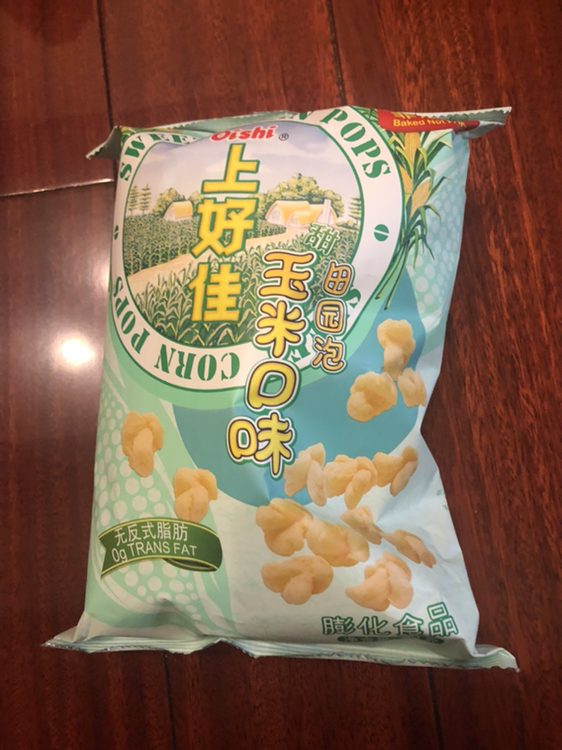 上好佳 膨化食品 田园泡 80g(休闲薯片零食)晒单图
