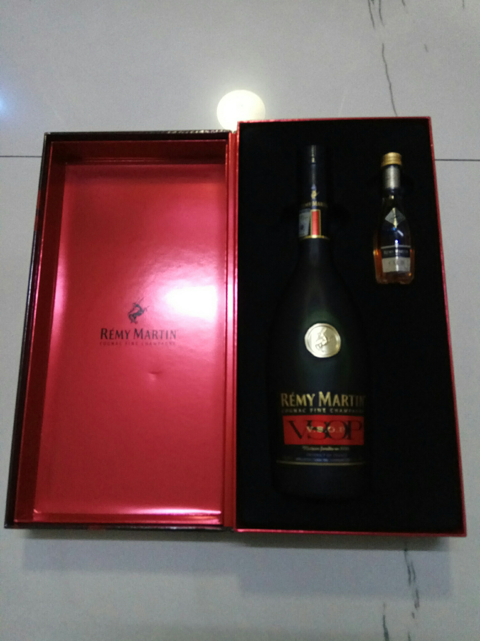 宝树行 人头马vsop700ml club30ml 新春礼盒装 法国干邑白兰地晒单图