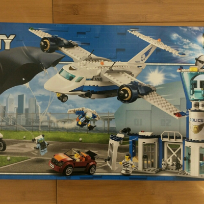 lego乐高city城市系列空中特警基地60210积木玩具
