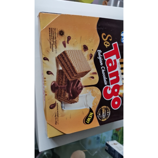 奥朗探戈tango比利时巧克力味威化休闲饼干114g进口糖巧巧克力夹心
