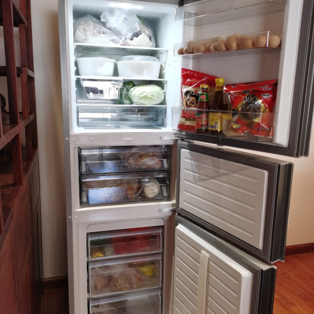 西门子siemenskk28ua33ti274升滤膜保湿零度保鲜抗菌净味三门冰箱钛