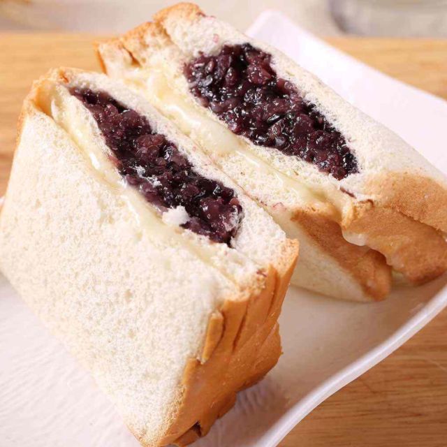 天宇米朵紫米面包1100g原味切片紫米夹心