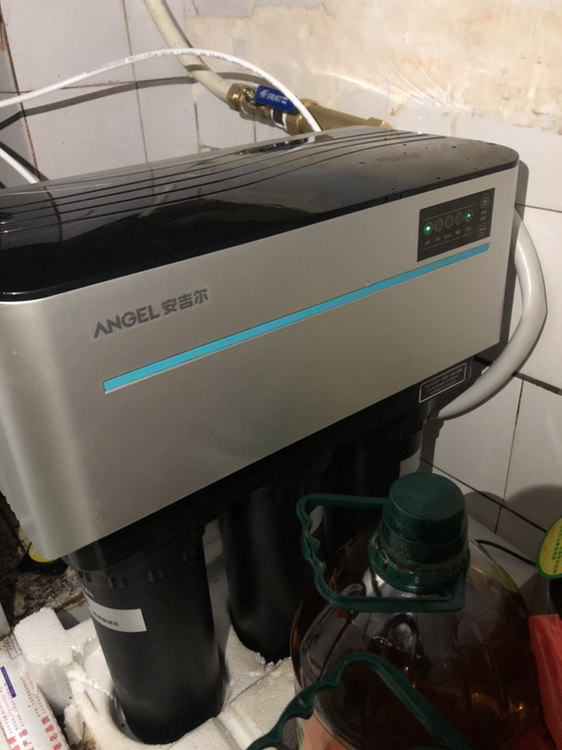 安吉尔(angel)净水器家用直饮j1205rob8c厨下式自营反渗透纯水机双水
