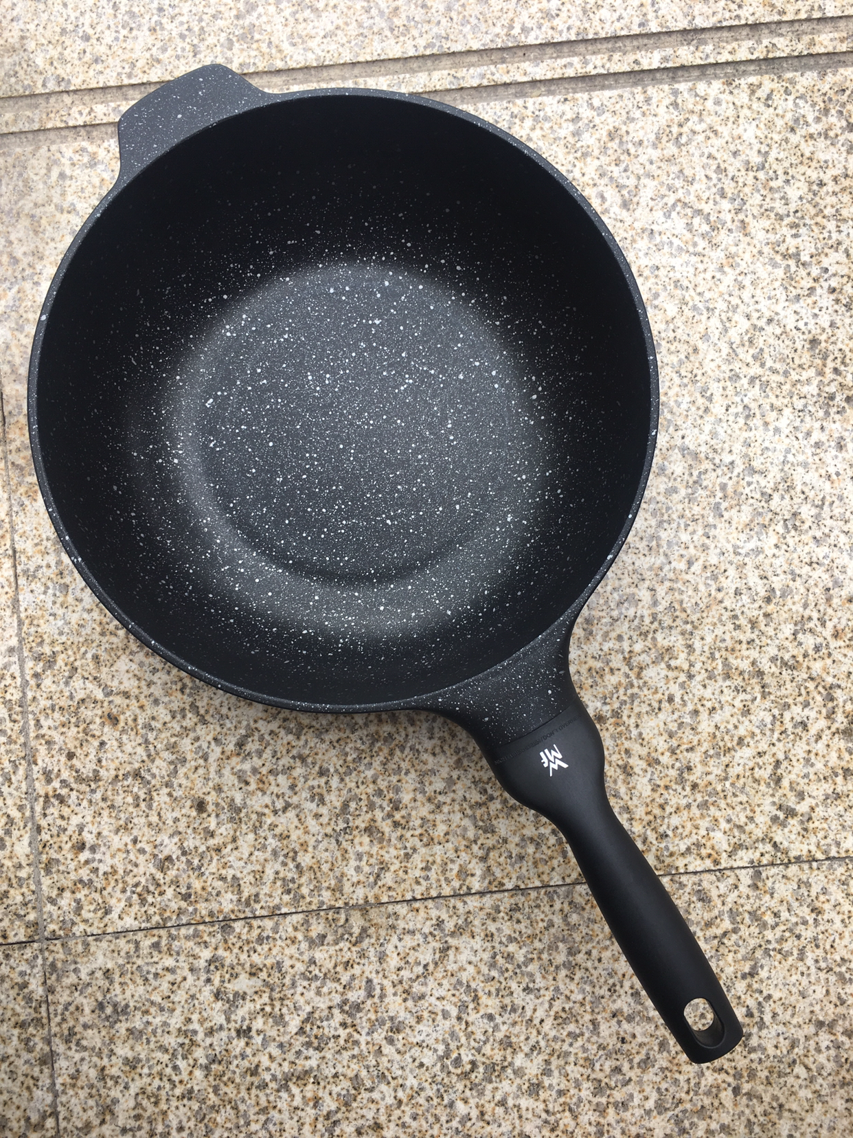 德国wmf福腾宝炒锅不粘锅炒菜锅麦饭石色平底锅煎锅电磁炉燃气灶通用