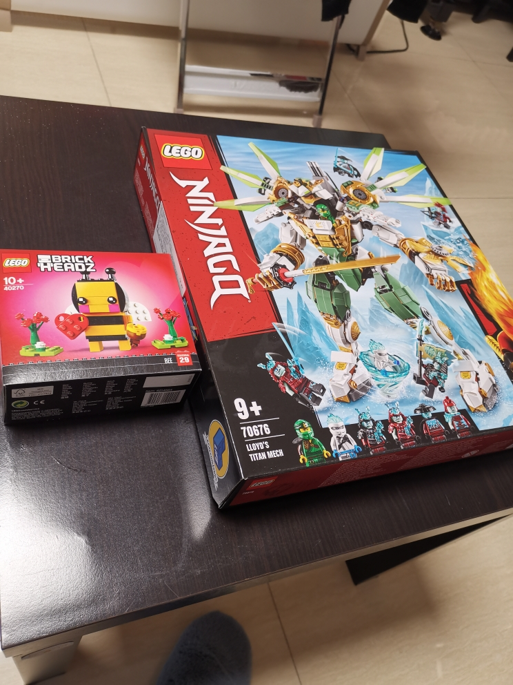 lego乐高 幻影忍者系列70676劳埃德的泰坦机甲 拼插积木玩具晒单图