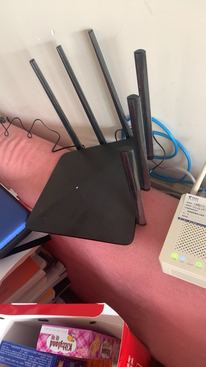 tp-link tl-wdr7660千兆版 5g高速双频wifi穿墙王6六天线ac1900m家用