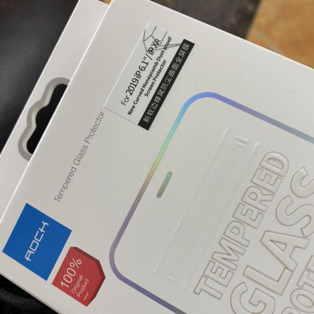 洛克rock新苹果11iphone11软边蜂窝防尘曲面高清全屏膜