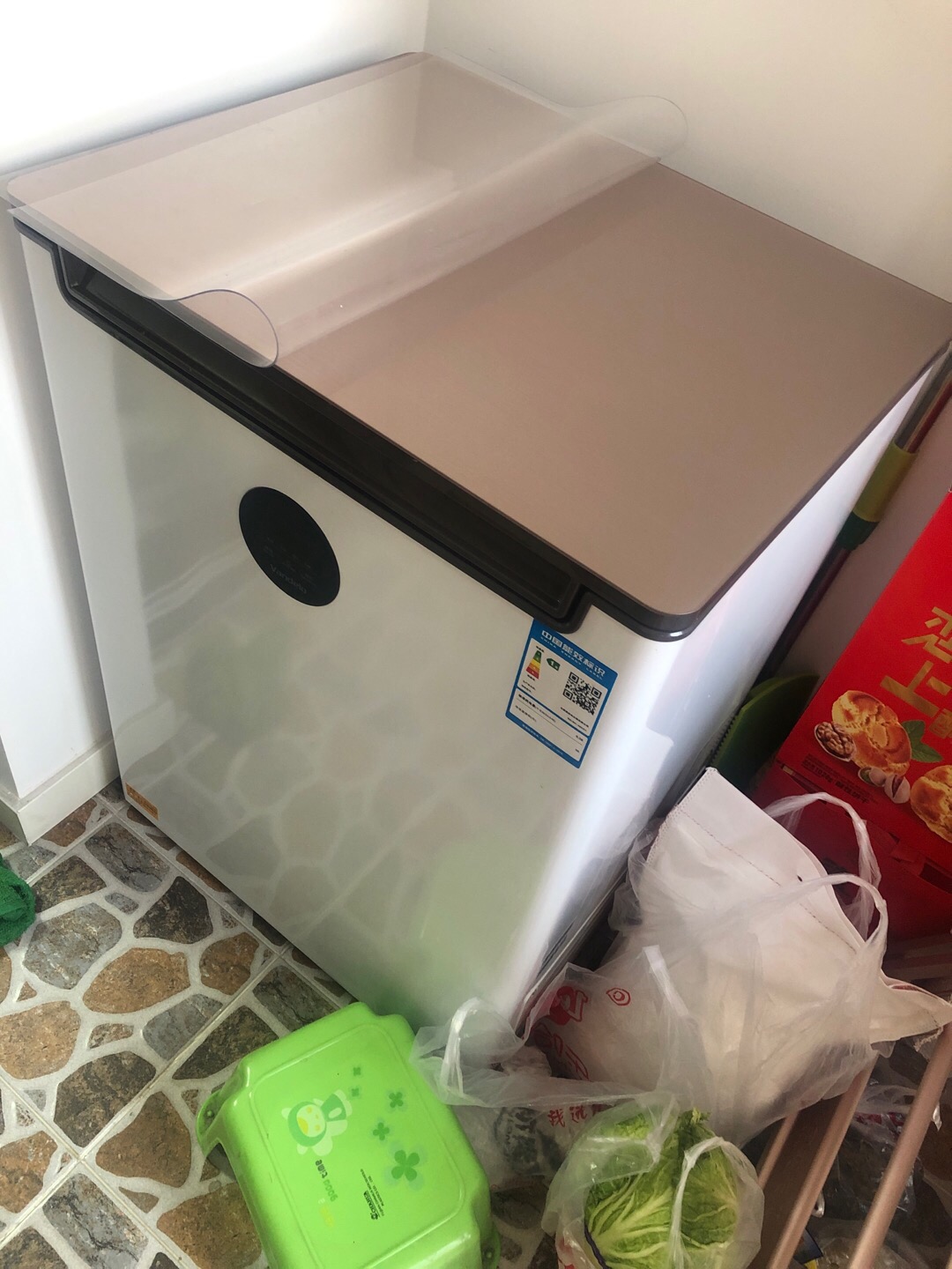 美的冷柜bd/bc-98kev白色晒单图