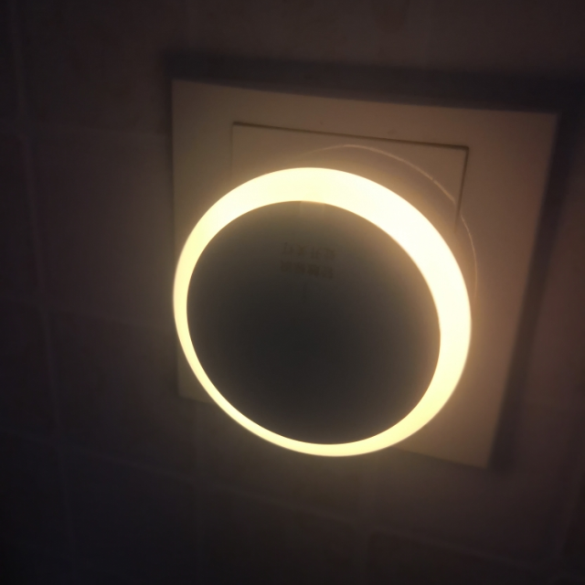 小米 米家插电夜灯床头灯 自动感应发光 小夜灯光感应床头灯婴儿喂奶