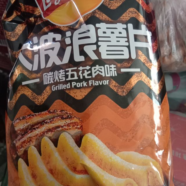 烤肉味的薯片图片真实图片