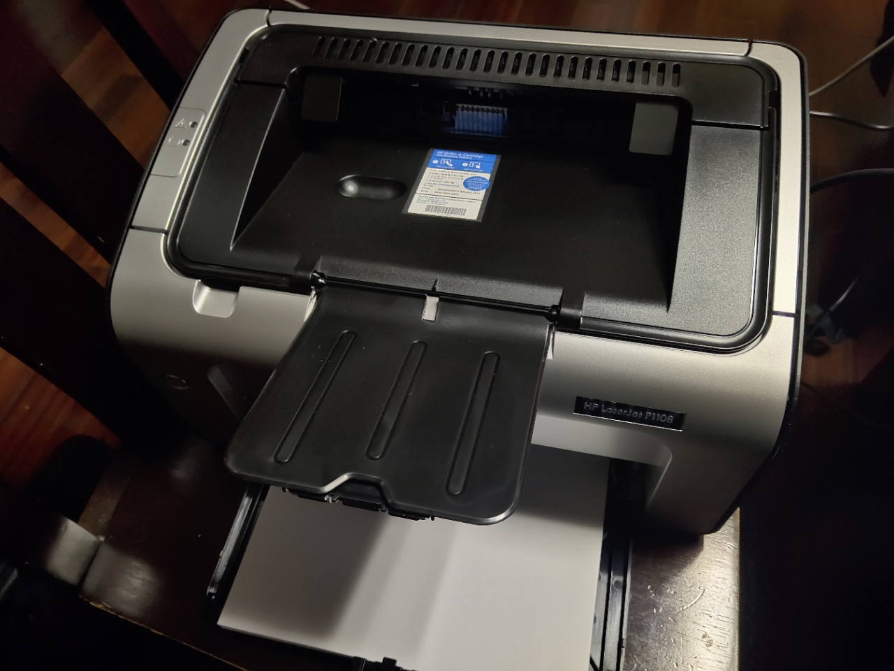 惠普(hp)laserjet pro p1108 黑白激光打印機(打印) 學生打印作業打印