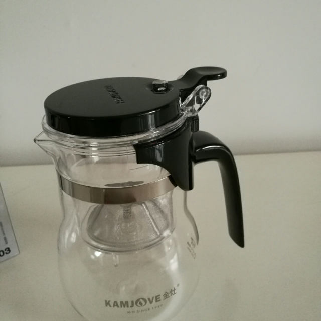 kamjove/金灶飘逸杯办公茶道杯花茶泡茶壶耐热玻璃茶具过滤k系列 k