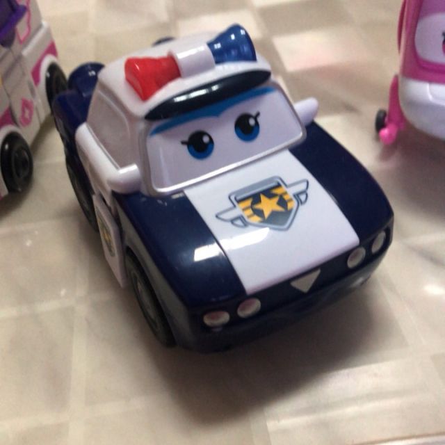 奥迪双钻(auldey)超级飞侠 男孩女孩儿童玩具 变形机器人-贝警员 7302