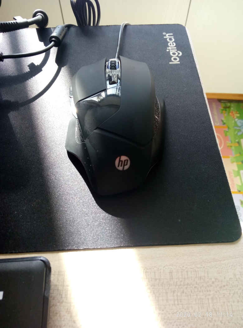 惠普(hp)有线游戏鼠标 自定义宏编程 吃鸡游戏鼠标 g200 黑色晒单图