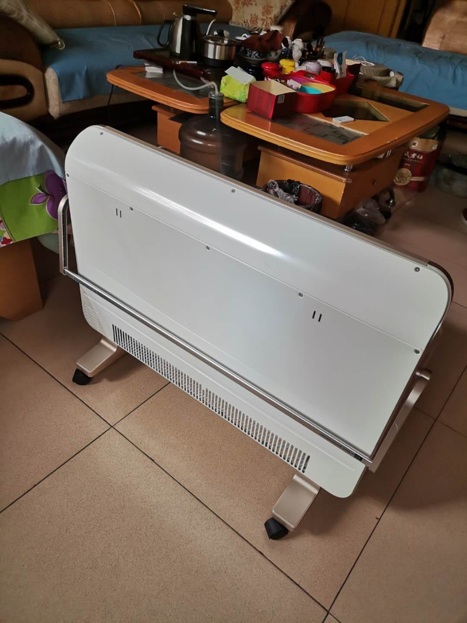 艾美特(airmate) 欧式快热电暖炉 防水智能遥控电暖器电暖气晒单图