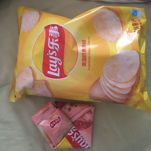 乐事美国经典原味75克袋装薯片