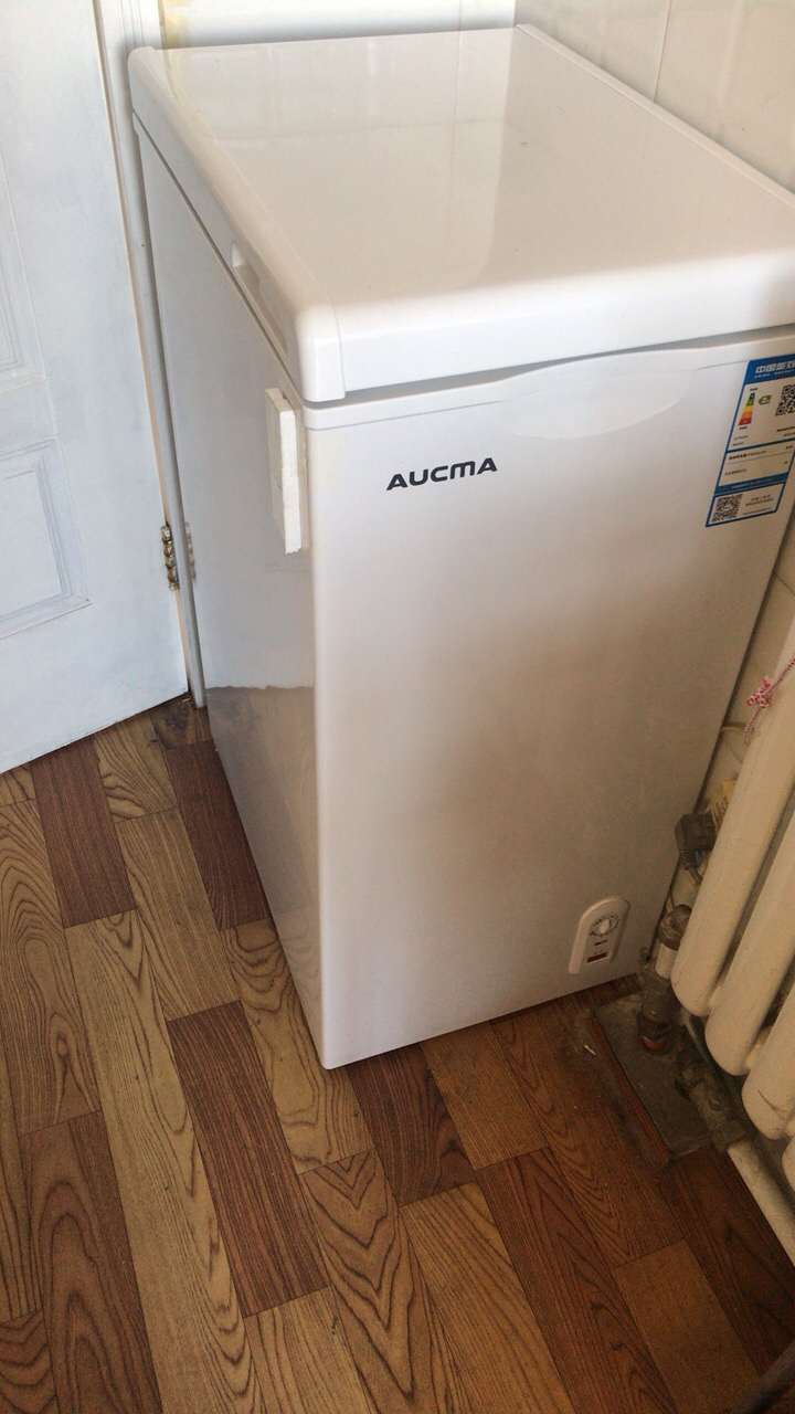 澳柯玛(aucma)69升顶开门立式冷柜 迷你冰柜小型家用商用冷藏冷冻柜