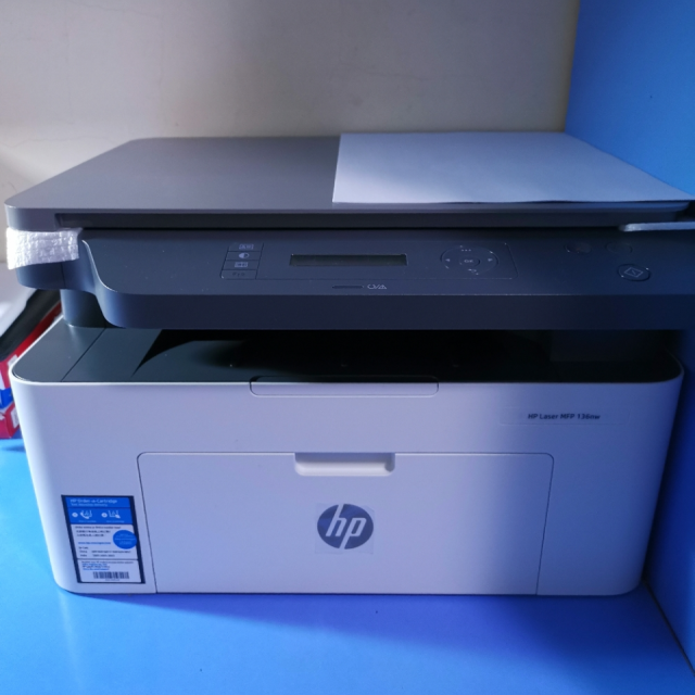 功能一体机家用办公打印机打印复印扫描三合一m1136升级款网络无线版