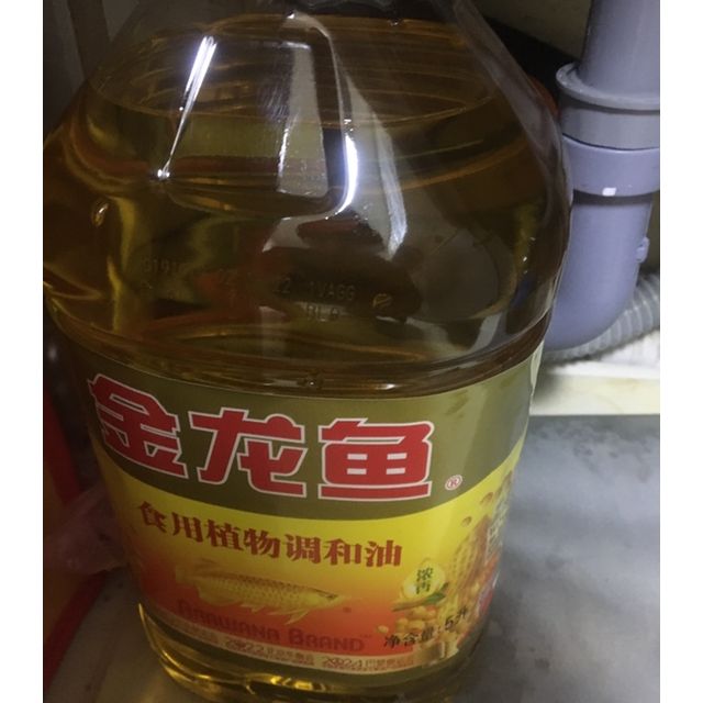 鱼浓香食用植物调和油5l花生浓香食用调和油5l食用油添加大豆油花生油