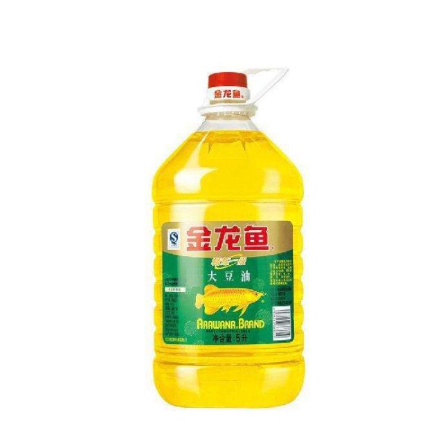 金龍魚純正玉米油4l桶裝壓榨一級食用油新老包裝隨機發貨